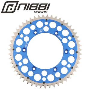 NIBBI 51T 520 Chain Rear Sprocket For Yamaha YZ YZF WR WRF 125 250 400 426 450cc - Picture 1 of 4