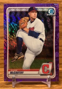Refractor Shane McCARTHY Purple Shimmer | Bowman Chrome Guardianes 2020 - Imagen 1 de 2