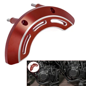 Left Engine Stator Cover Slider Protector Red For HONDA CB500F CB500X CBR500R - Picture 1 of 6