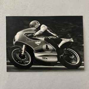 Vintage Motorcycle Racing Photo photograph Suzuki Race Bike Rider - Picture 1 of 6
