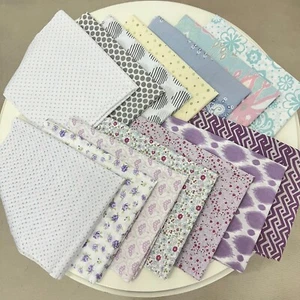 42pcs Lavandula Fat Quarters Bundle FQ 18 x 22" Cotton Quilt Fabric - Picture 1 of 2