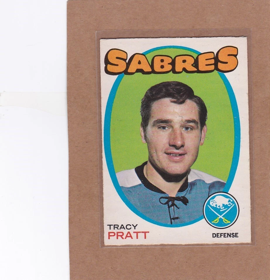 1971-72 O PEE CHEE HOCKEY TRACY PRATT #107 SABRES EX *A30868 - Image 1 of 1