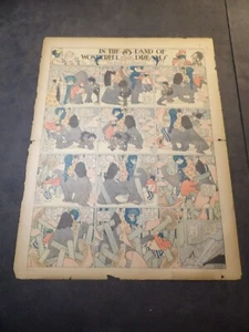 Little Nemo von Winsor McCay - 28.09.1913 - Full-Size Sunday - Dinosaurier - Bild 1 von 2
