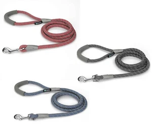 Cuerda reflectante para perros cables alta visibilidad duraderos 6 pies mango acolchado fuerte - Imagen 1 de 28