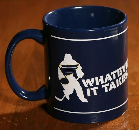 St. Louis Blues Maxwell House Coffee Mug NHL Hockey Cup SGA 2008-09 21st Cover