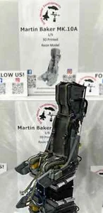 SMD 1:9 Martin Baker MK.10 ejection seat, Resin 3D printed - Picture 1 of 10