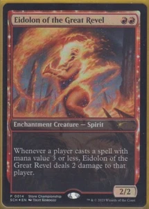 MTG - EIDOLON OF THE GREAT REVEL - FOIL STORE PROMOCIÓN CAMPEONATO - Imagen 1 de 1