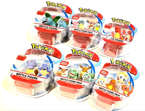 Pokemon Battle Figure Pack Lot of 6 Complete Set Cover