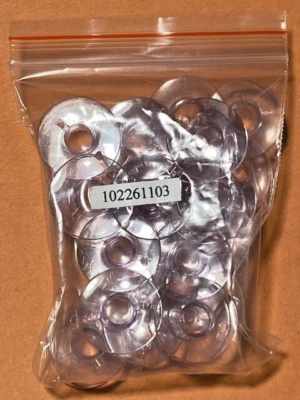 10 Necchi Sewing Machine Bobbins #102261103 which fit Many Models - Image 1 of 4