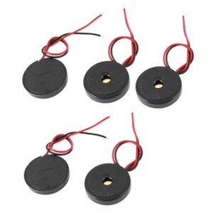 5 Pcs DC 1-30V 90dB Sonido Electrónica Zumbador Alarma Negro 30 x 6mm - Imagen 1 de 2