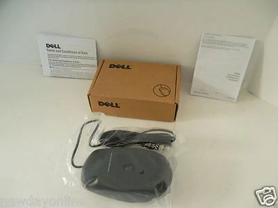 Dell Black Optical USB Mouse w/Scroll-Wheel 9RRC7 356WK 11D3V 5Y2RG Boxed NEW - Image 1 of 4