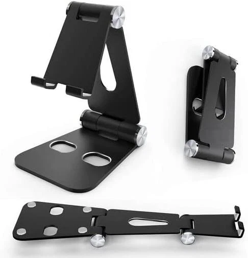 Maleyin Handy Halter Tablet Ständer Halterung Smartphone Stativ klappbar Metall - Bild 1 von 1