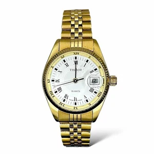 Orologio Donna Tissot con Cassa e Cinturino in Oro Giallo 18 KT Movt Swiss Made - Foto 1 di 9