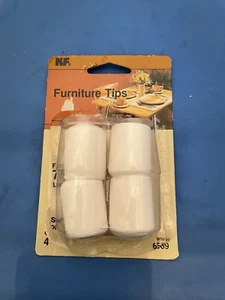 Vintage KF 4 Gummi Möbelbein Spitzen für 7/8 Zoll! - Bild 1 von 3