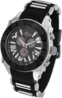 Reloj Aquaswiss Cronógrafo 50 mm Esfera Negra Acero Inoxidable 62XG0161 Foto 1 de 2