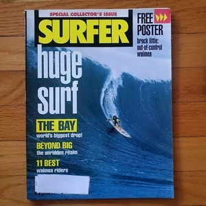 Surfer Magazine September 1990 Waimea Riders Jeffreys Bay Pullout Poster Incl - Picture 1 of 4