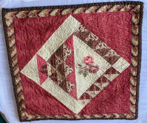 Pillow cover 18X18" handmade - Embroidered Pillow Cover, Throw Accent pillow - Picture 1 of 17