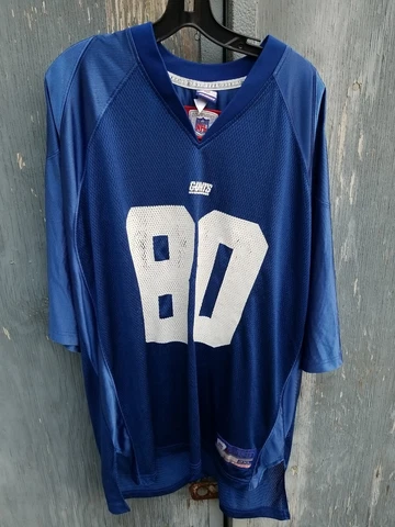Vintage Jeremy Shockey New York Giants Jersey Reebok Mens XXL AUTHENTIC Cover