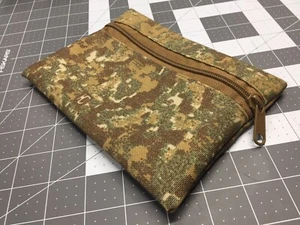 LIVESOUTSIDE PenCott Badlands Camo Coyote Brown Zipper Bag Small USA Made - Picture 1 of 7