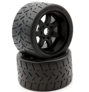 NEW Powerhobby 1/8 Gripper 54/100 Belted Mounted Tires 17mm Black Wheels - Picture 1 of 5