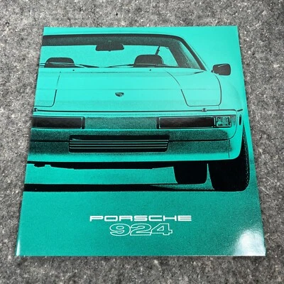 1979 Porsche Color Sales Brochure Book 924 Turbo Vintage OEM 32 pgs Técnico - Imagem 1 de 4