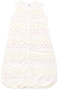 AIDEN + ANAIS SILKY SOFT METALLIC PRIMROSE BIRCH BABY SLEEPING BAG SIZE LARGE - Picture 1 of 1