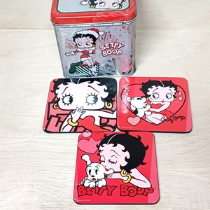 De colección Betty Boop Compañía de cajas de estaño de Navidad 2001 y 3 montañas rusas - Imagen 1 de 14