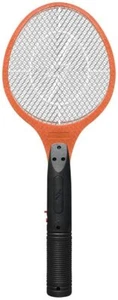 Vettora Electric Fly Mosquito swatter, 3 Layer Rechargeable Bug Zapper, Orange - Picture 1 of 7