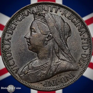 Great Britain 1896 Farthing 1/4d GB4427 - Picture 1 of 2