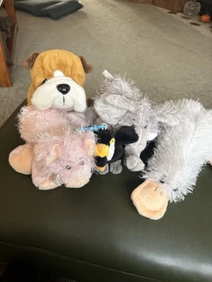 5 Webkinz Stuffed Animals Without Codes - Image 1 of 4
