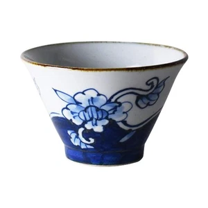 Arrocera Hasami Ware con botón patrón arabesco 18071_ - Imagen 1 de 1