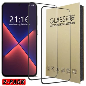 2x Case Friendly Clear Tempered Glass Screen Protector For Samsung Galaxy S25 FE - Picture 1 of 16