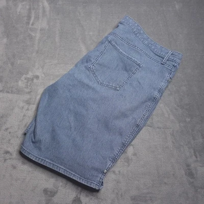 Gloria Vanderbilt Womens Bermuda Denim Shorts 18W All-Around Slimming Effect - Image 1 of 4
