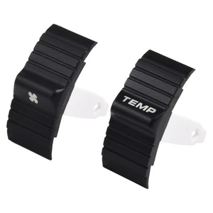 Useful Panel Mount Cover Trim 2 Pc 2x Control HVAC A/C Button Set Pair Plastic - Picture 1 of 12