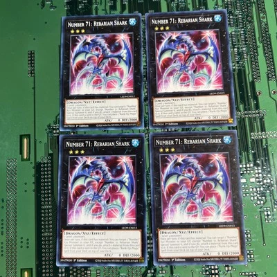 Number 71: Rebarian Shark - LED9-EN013 - Common 1st Edition Yugioh Card 4 - Image 1 of 4
