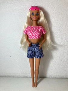 Mattel - Vintage 1992 Caboodles Barbie Puppe - blonde Haare, neu angezogen - Bild 1 von 9