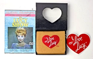 I Love Lucy Geldbörse W-121HC hellbraun rot Herz Logo + The Lucy Show DVD ~ NEU Menge 2 - Bild 1 von 8