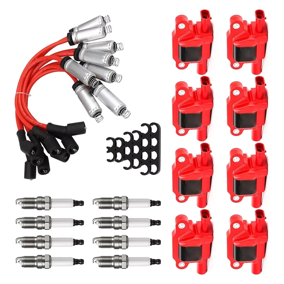 UF413 Ignition Coil+Spark Plug+Wire For Buick/Cadillac/Chevrolet Car Repair Part - Image 1 of 4