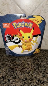 NUEVO MATTEL TOYS MEGA CONSTRUX POKÉMON PIKACHU JUEGO DE 211 PIEZAS COLECCIONABLES - Imagen 1 de 4