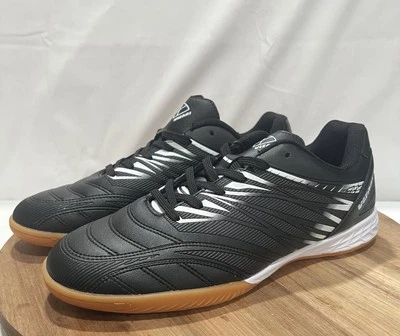 Vizari Men's Size 10m Valencia IN Indoor Soccer Shoes Black White - Image 1 of 4