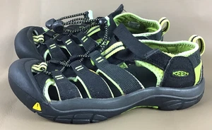 Keen Newport H2 Negro Verde Lima Niños Grandes Talla 3 Impermeable Senderismo Sandalias - Imagen 1 de 10