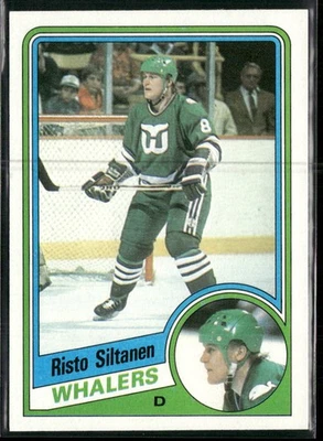 1984-85 Topps Risto Siltanen #61 Hartford Whalers - Image 1 of 2