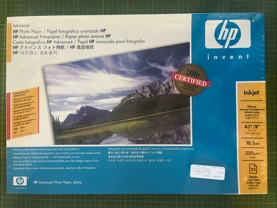 HP Q5461A Advanced Photo Paper High Gloss Inkjet 25 sheets 13 x 19 Sealed NIB - Image 1 of 2