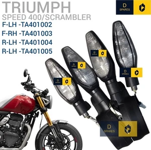 Fit For Triumph Speed 400 & Scrambler Turn Signal Blinkers Indicators TA401003 - Picture 1 of 8