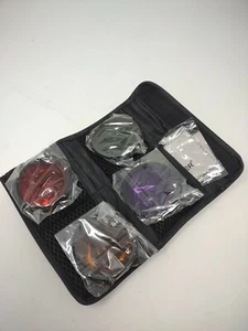 Neewer Lens Filters Set of 4 in Case with Cleaning Cloth Purple Amber Red Green - Picture 1 of 7