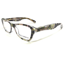 Dolce & Gabbana Petite Eyeglasses Frames DG3202 2842 Green Pink Black 47-15-130