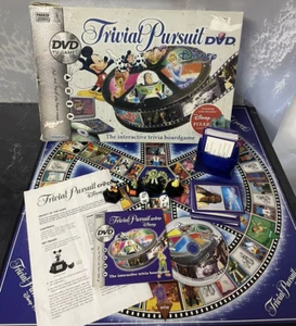 Trivial Pursuit Disney DVD Edition by Parker 2005 Complete & Good Condition - Picture 1 of 11