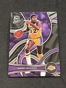 2021-22 Panini Spectra Basketball Magic Johnson Spectracular Debut #157 - Lakers - Picture 1 of 2