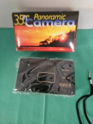 Cámara fotográfica panorámica compacta vintage Vista II de 35 mm sellada Foto 1 de 2