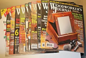 Woodworker's Journal Magazine -Lot of 11 Issues, (years 2011-2014) - Picture 1 of 11